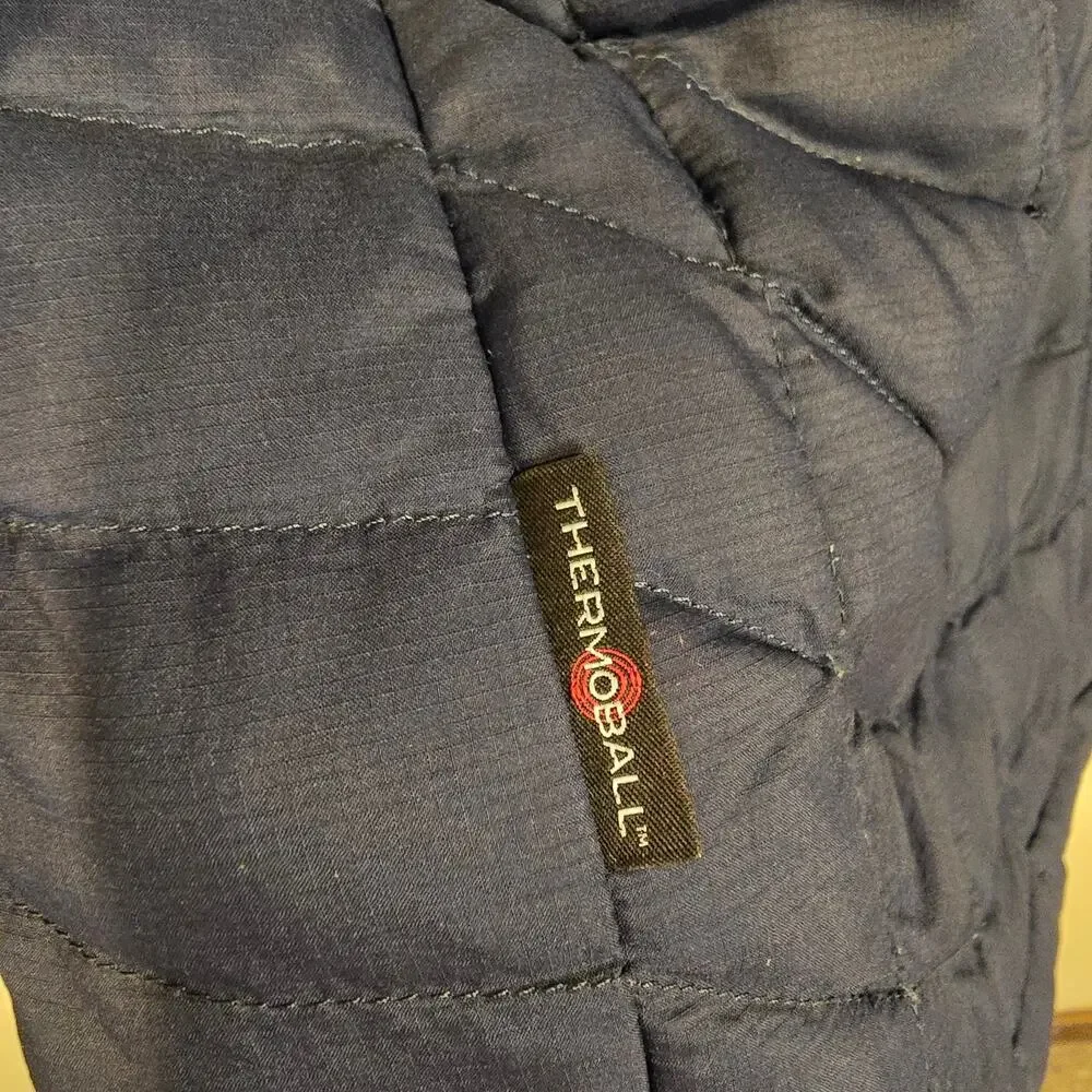 Men's The North Face Navy Blue Lightweight Quilted Coat | Size XL